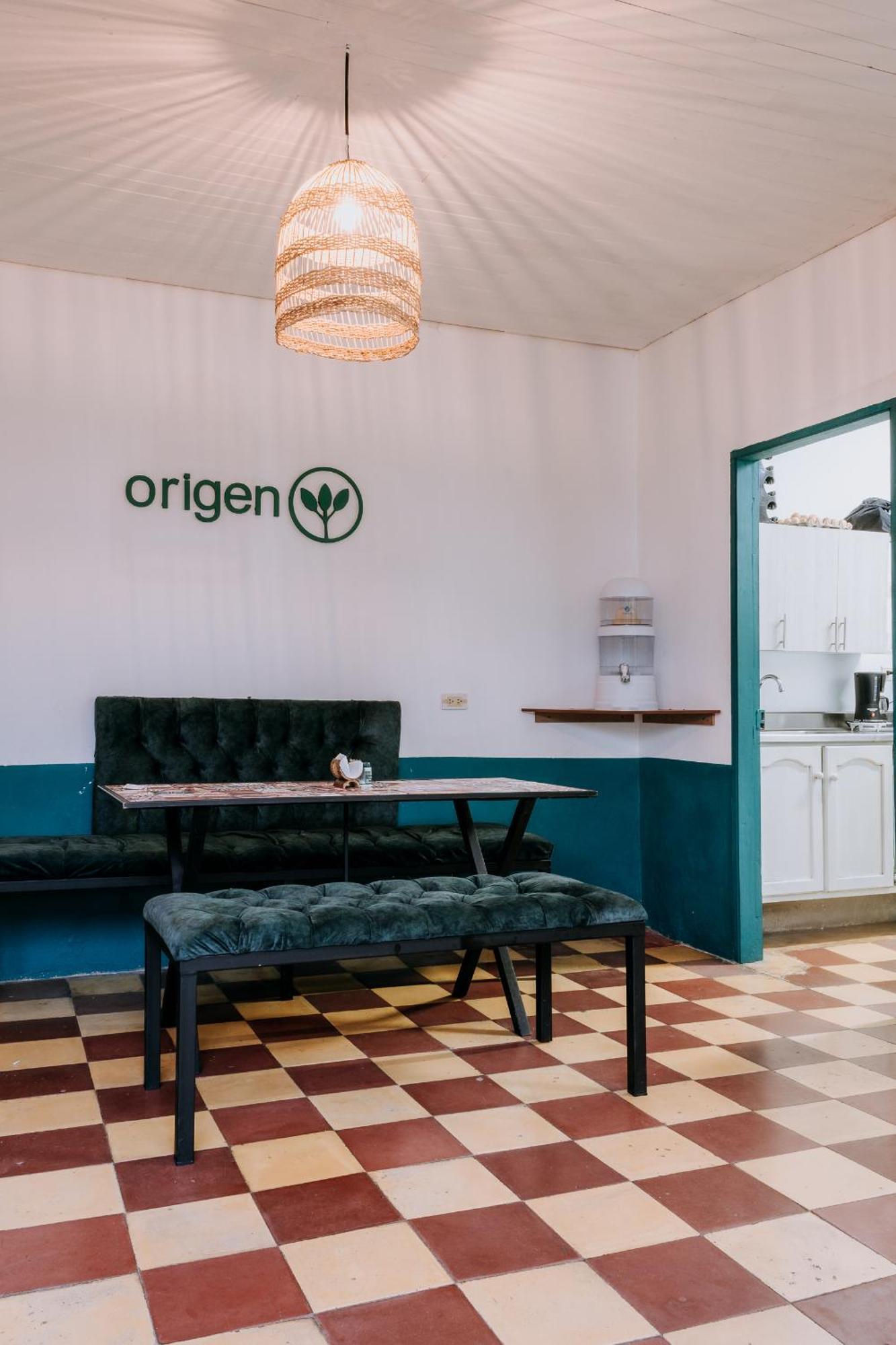 Origen Hostel Jardín Exterior foto
